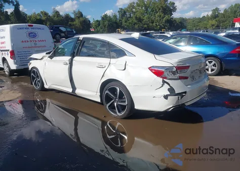 2019 Honda Accord Sport from USA, damaged, VIN 1HGCV1F36KA134127